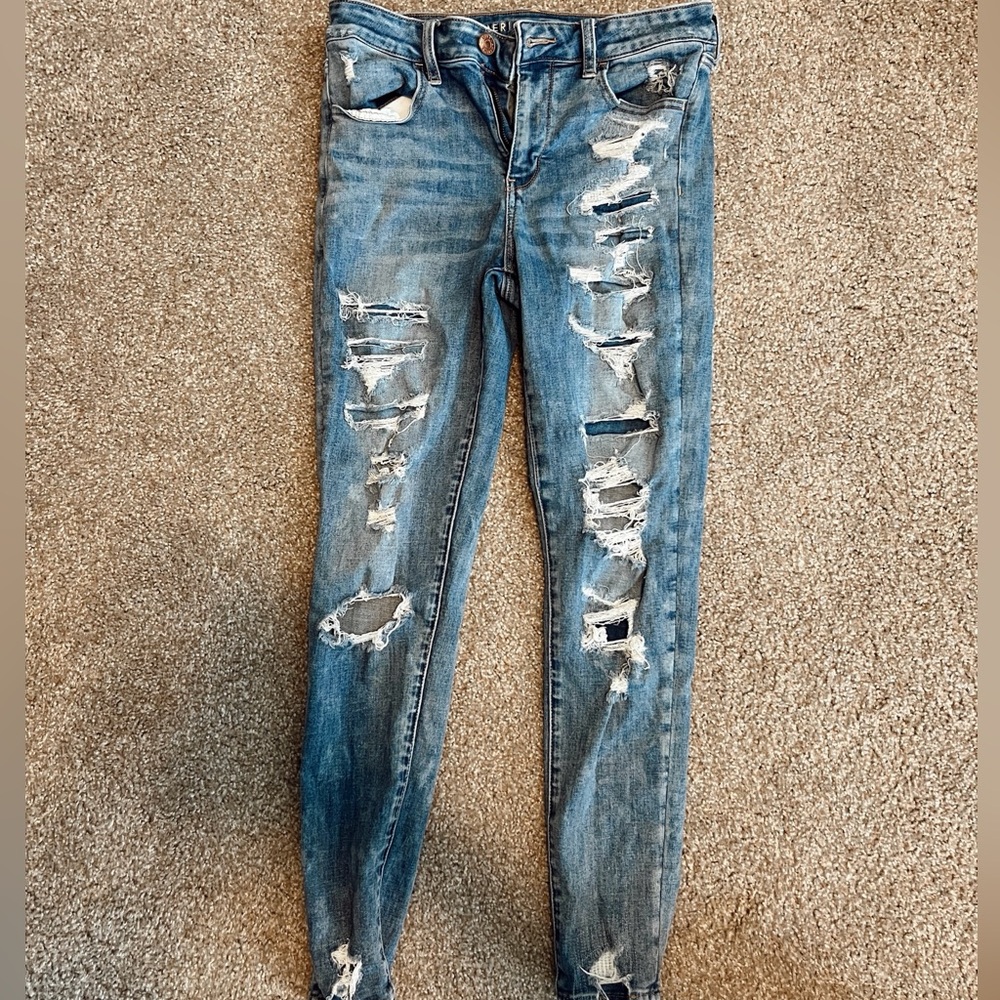 - american eagle size 10 jeans